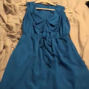 Blue dress